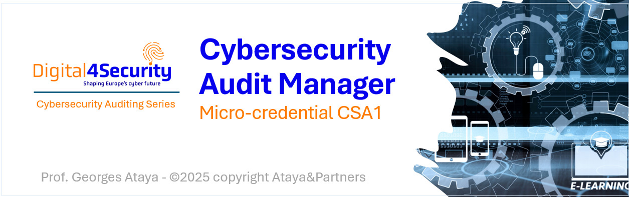 Cybersecurity Audit Manager - Microcredential CSA1